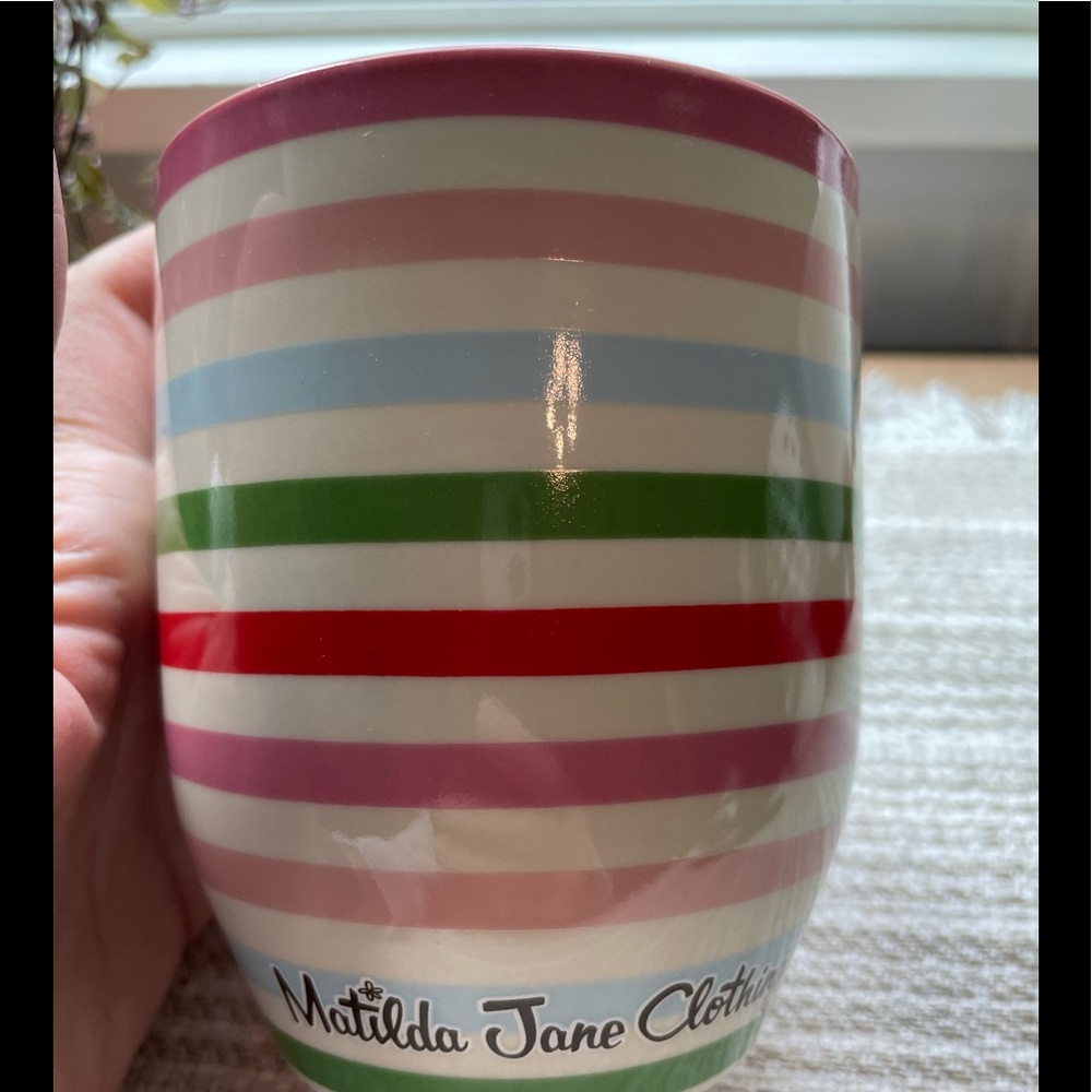 Matilda Jane Clothing coffee ceramic coffee mug.